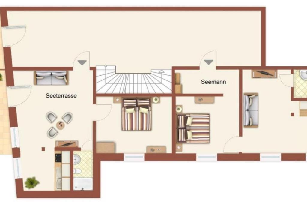 Ferienwohnung Seeterrasse Rostock Exteriör bild